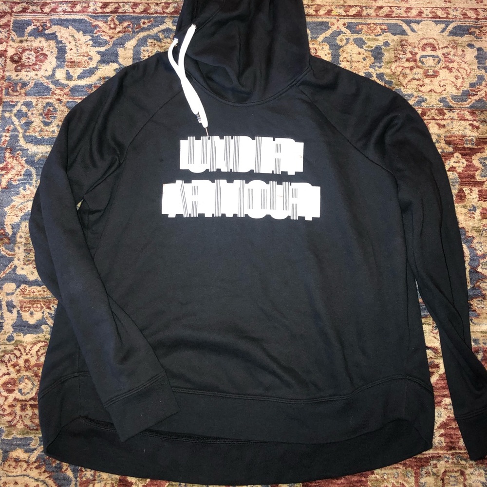 Cowl neck under armour hoodie
